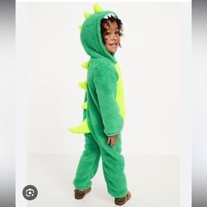 Green Dinosaur Hooded Onesie costume 4t